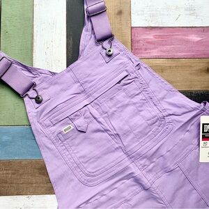 NWT Duluth Small x31L Heirloom Gardening Bib Overalls Wild Aster Purple Bibs